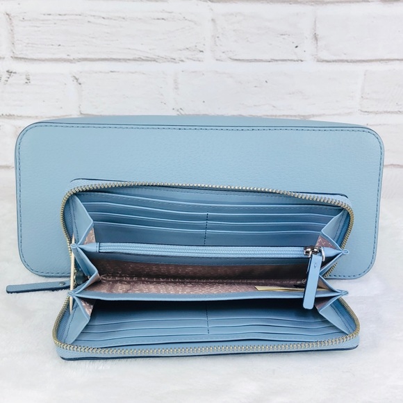 2PCS Kate Spade Carli Groove Street Satchel Wallet - Picture 5 of 8